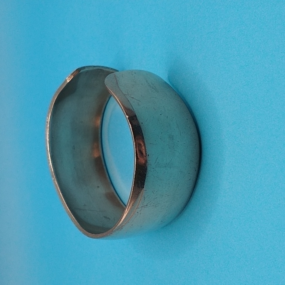 Pewter Solid Cuff Bracelet - image 4